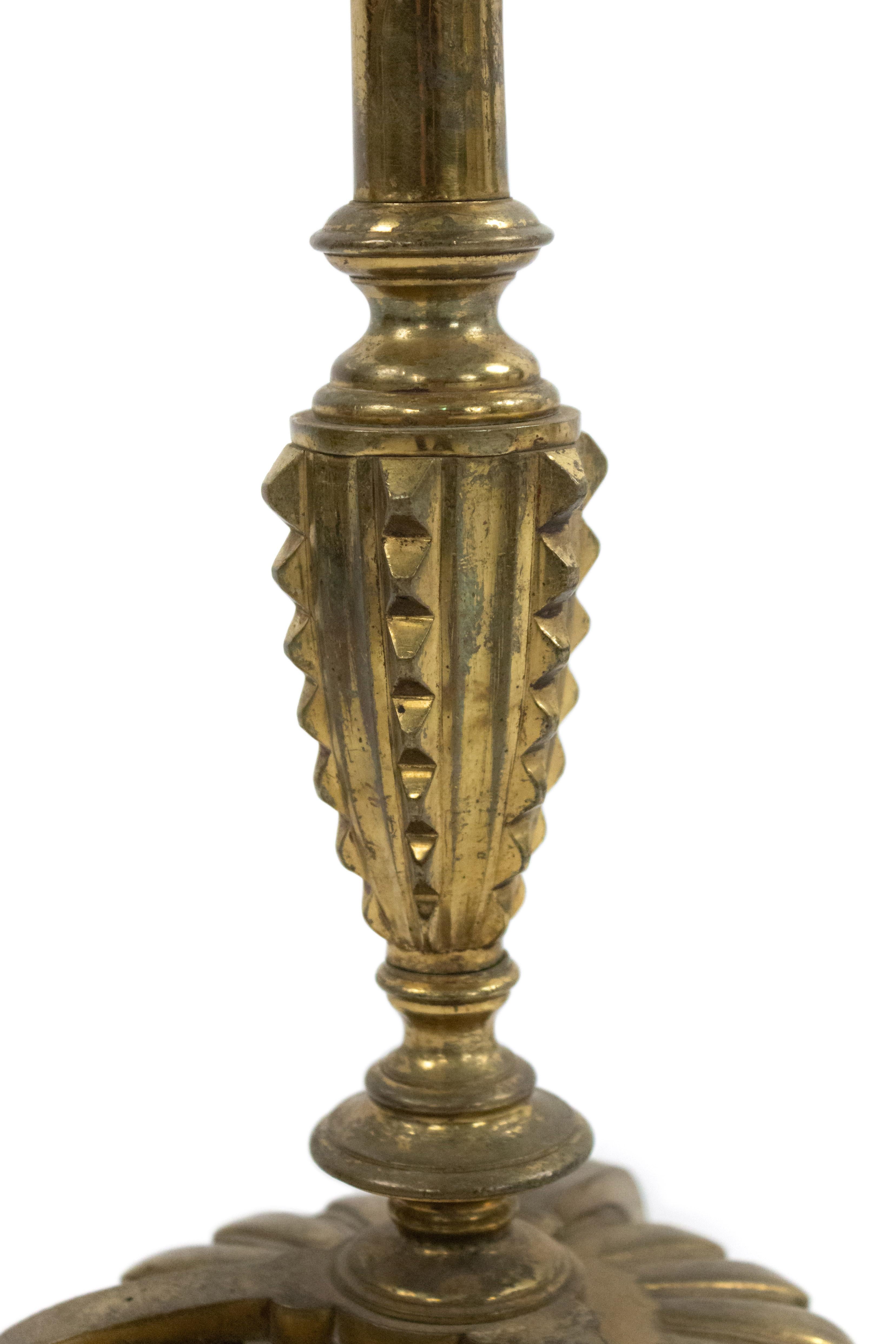 Victorian Bronze Fire Tool Stand For Sale 1