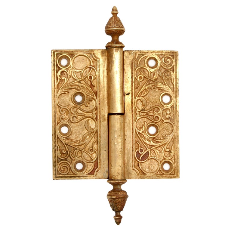 Victorian Bronze Right Lift Off Butt Door Hinge, Qty Available For Sale at  1stDibs | bronze hinges for doors