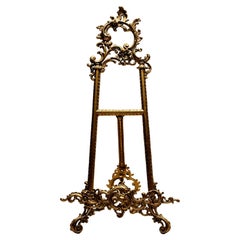 Viktorianische Bronze Tisch Staffelei