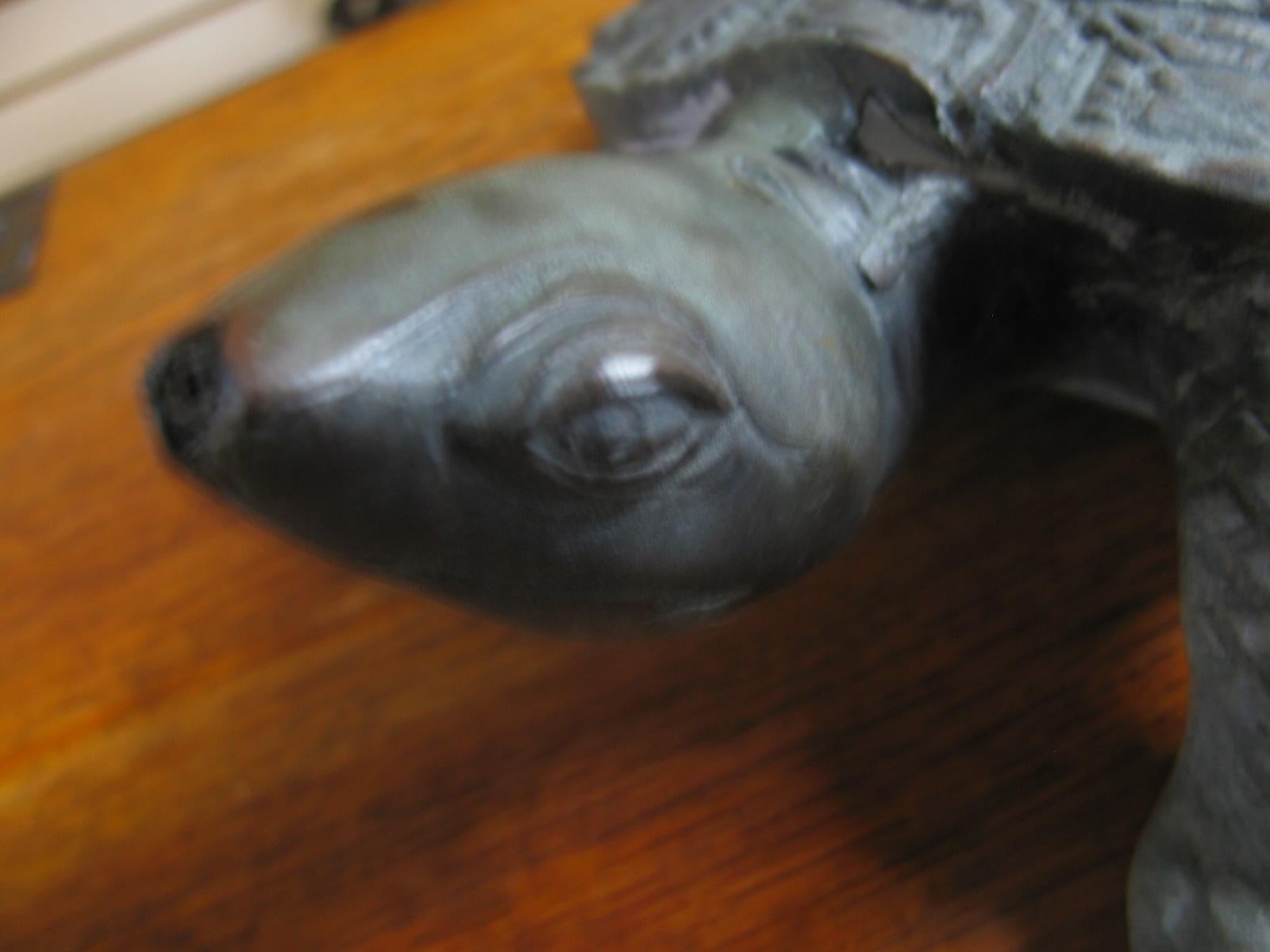 Austrian Victorian Bronze Turtle Fountain