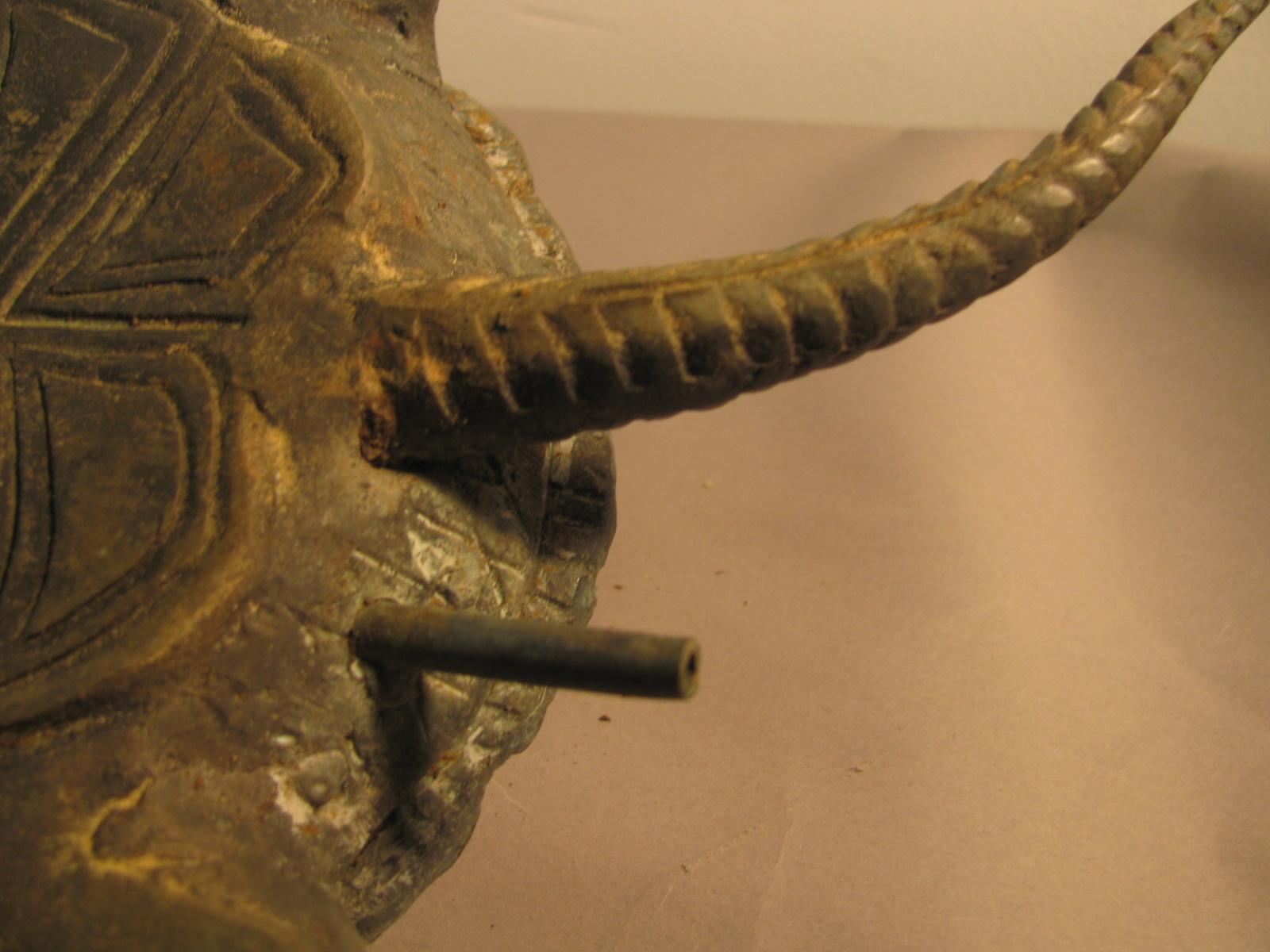 Cast Victorian Bronze Turtle Fountain