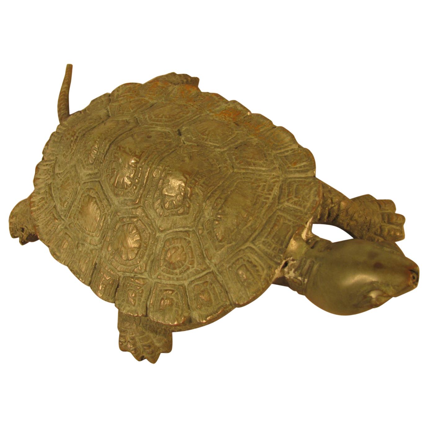 Victorian Bronze Turtle Fountain