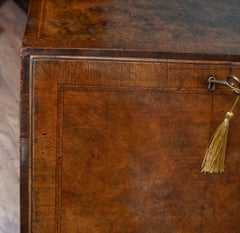Victorian Bureau Desk Walnut Antique Writing Table 1890