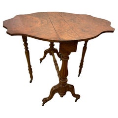 Mesa Sutherland Victoriana de Nogal Burl