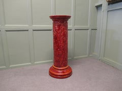 Victorian Burmantofts Faience Glazed Jardiniere Plinth