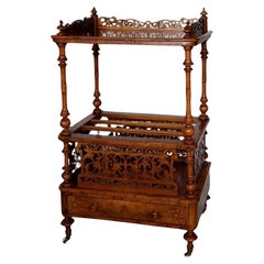 Victorian Magazine Racks and Stands