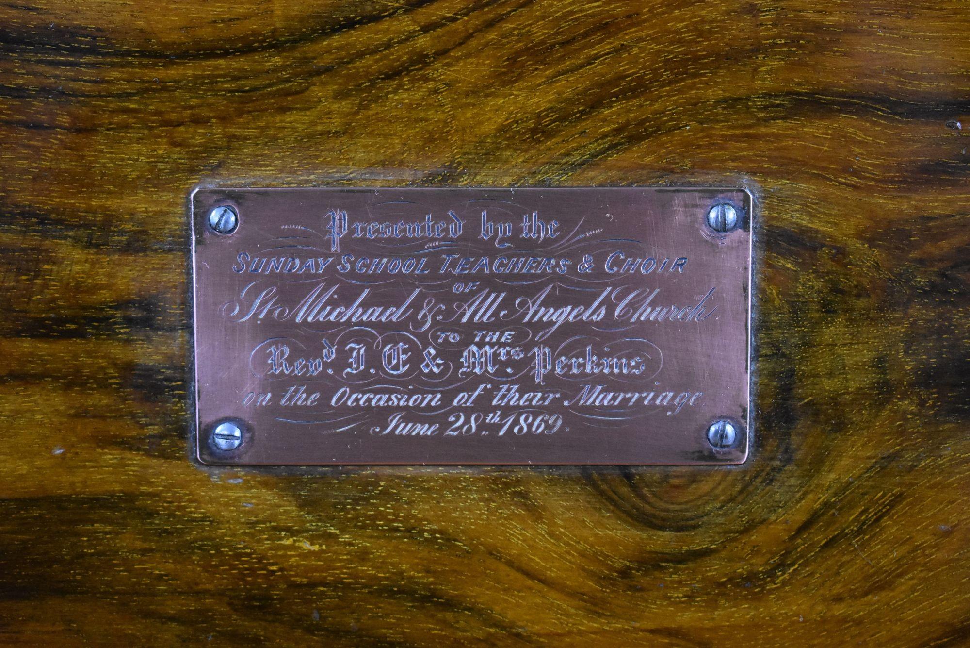 Victorian Burr Walnut Davenport For Sale 10