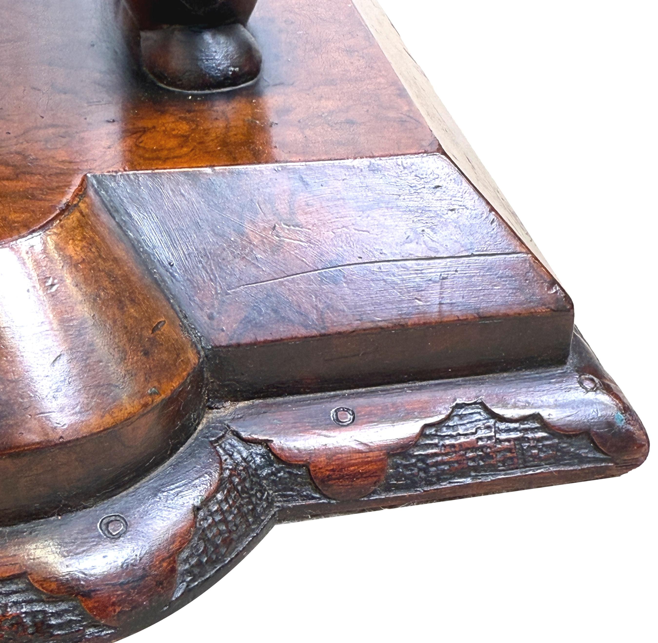 Victorian Burr Walnut Dressing Table Mirror For Sale 2