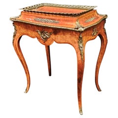 Victorian Burr Walnut Jardiniere