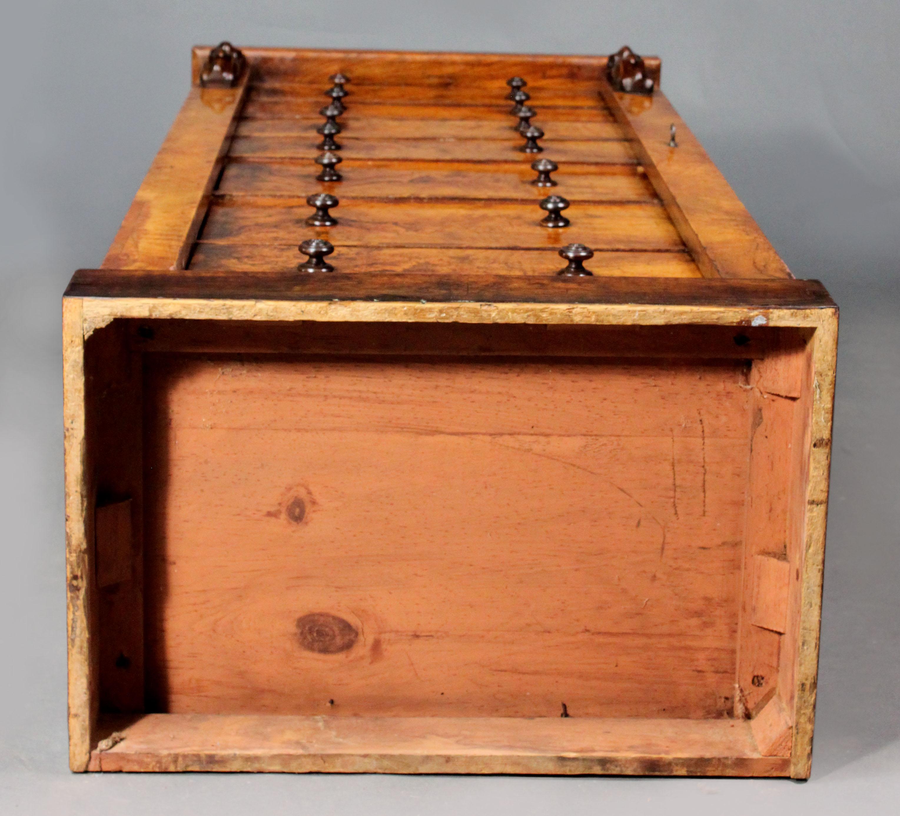 Victorian Burr Walnut Secretaire Wellington Chest 2