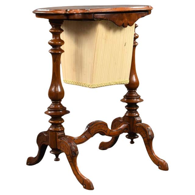 Victorian Work Table Victorian Rosewood Work Table For Sale at 1stDibs