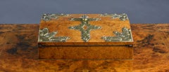Victorian Burr Walnut Writing Slope