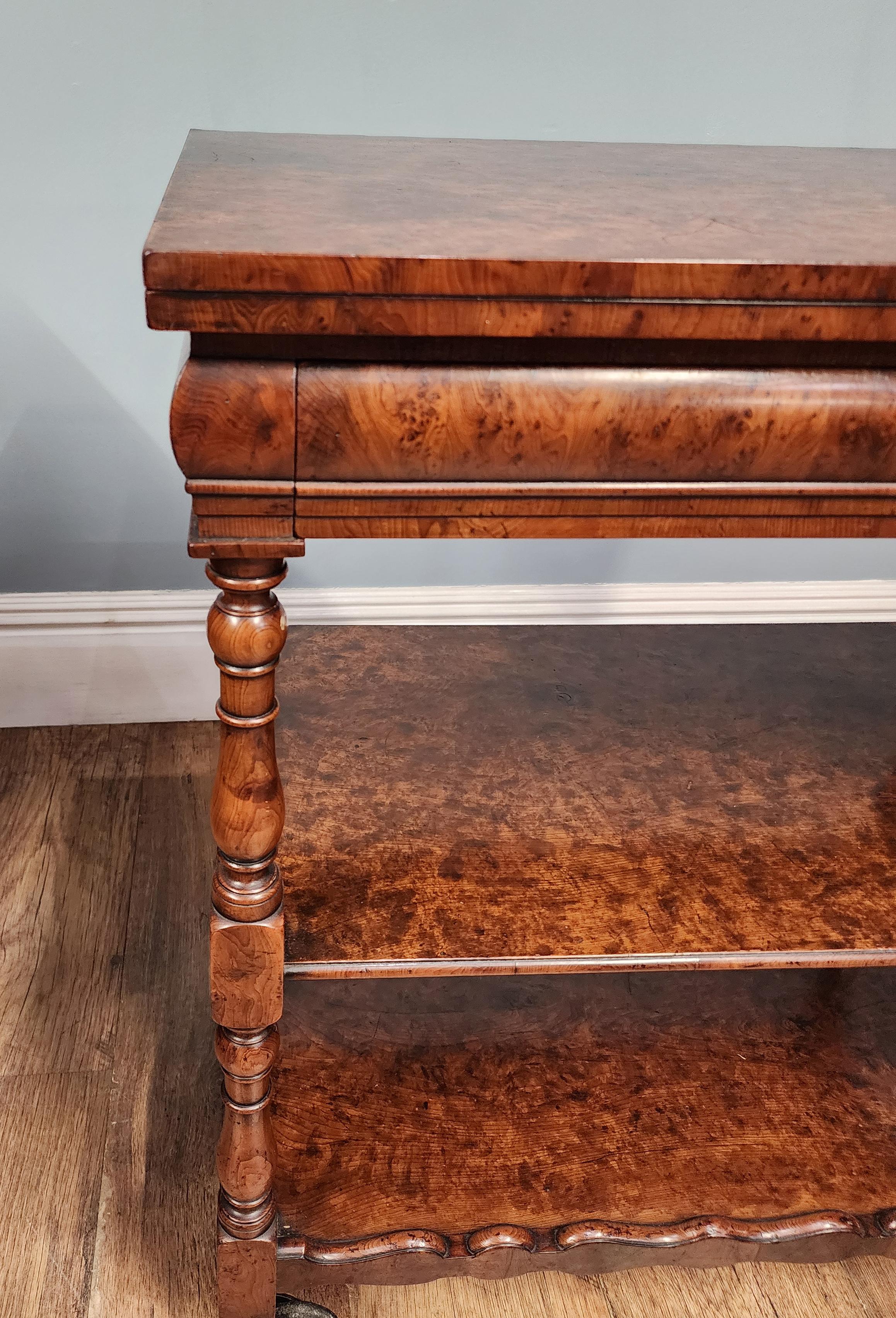 Late 19th Century Victorian Butlers Trolley Whatnot Bookshelf 1890 For Sale