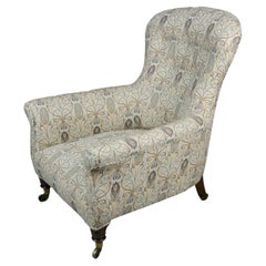 Victorian Button Back Arm Chair in the Manner of Howard and Sons c. 1870
