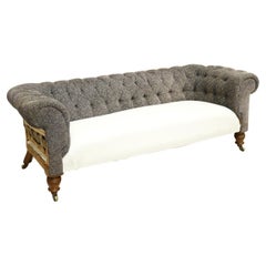 Antique Victorian Buttoned Back Chesterfield