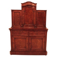 Victorian Cabinet, Antique Walnut Chest circa 1860