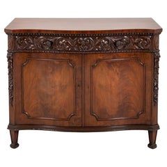 Antique Victorian Cabinet Mahogany Sideboard, 1900