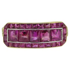 Victorian Cabochon Ruby Ring