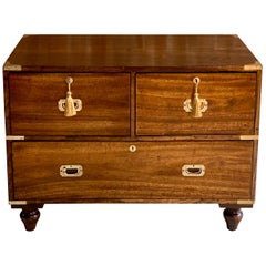 Victorian Camphor Campaign Chest of Drawers Dresser 'circa 1850' Number 26