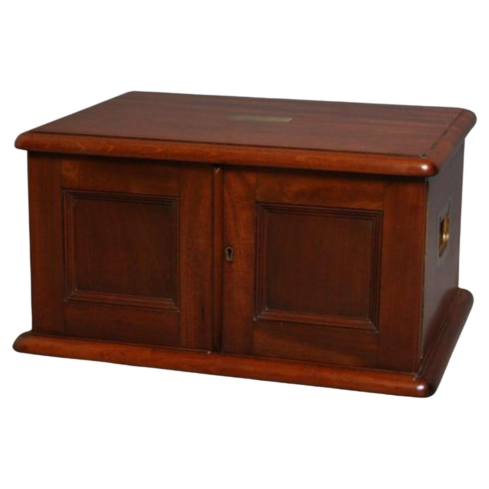 Victorian Canteen of Cutlery in Mahogany, Cutlery Cabinet