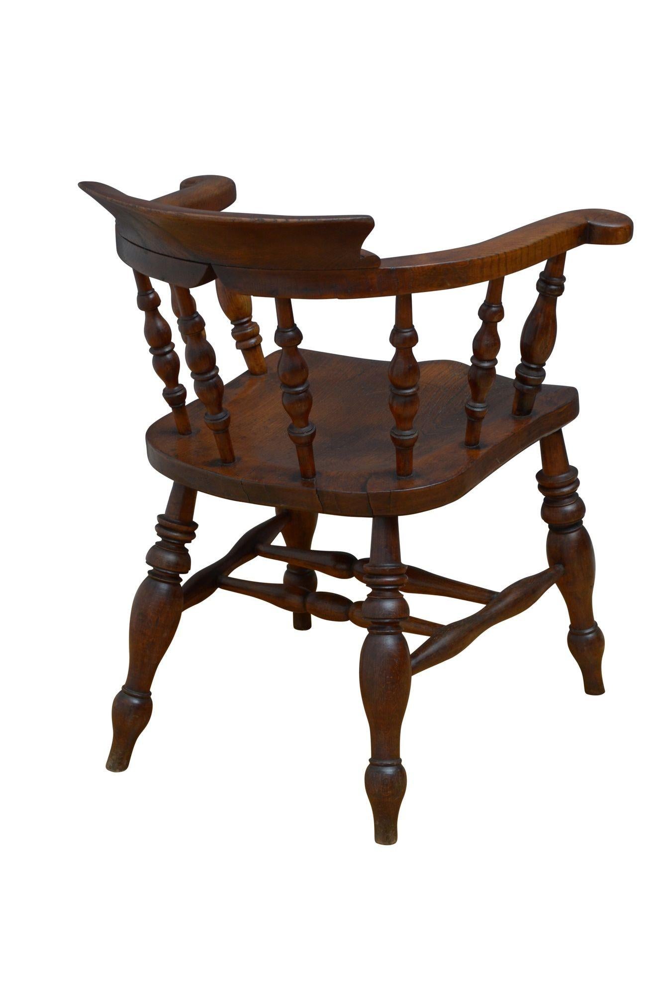 Victorian Captains Chair For Sale 2