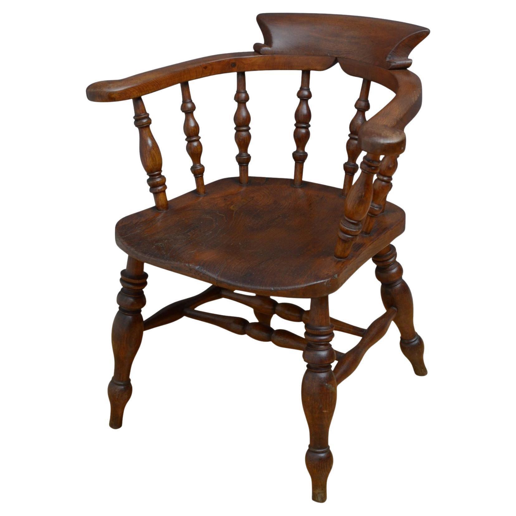 Victorian Captains Chair For Sale