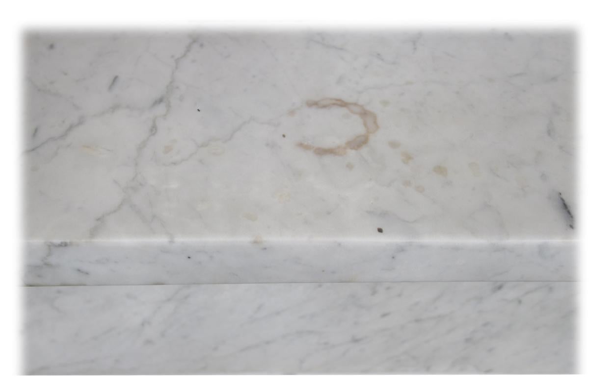 Victorian Carrara Marble Fireplace Surround 1