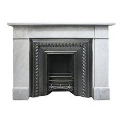 Victorian Carrara Marble Fireplace Surround