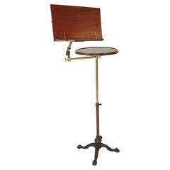Antique Victorian Carters Telescopic Reading Table