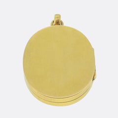 Victorian Carved Agate Ruby and Diamond Cameo Locket Pendant