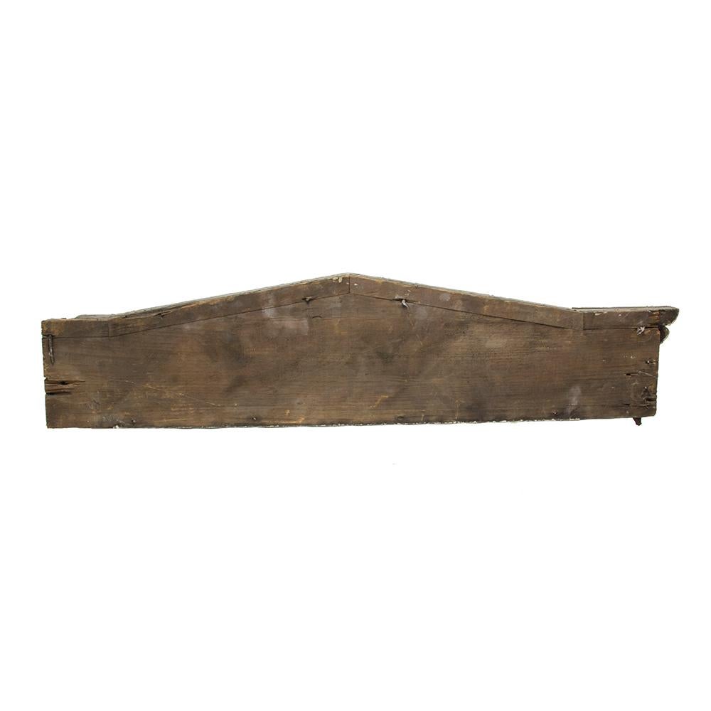 19th Century Victorian Carved Door Header For Sale