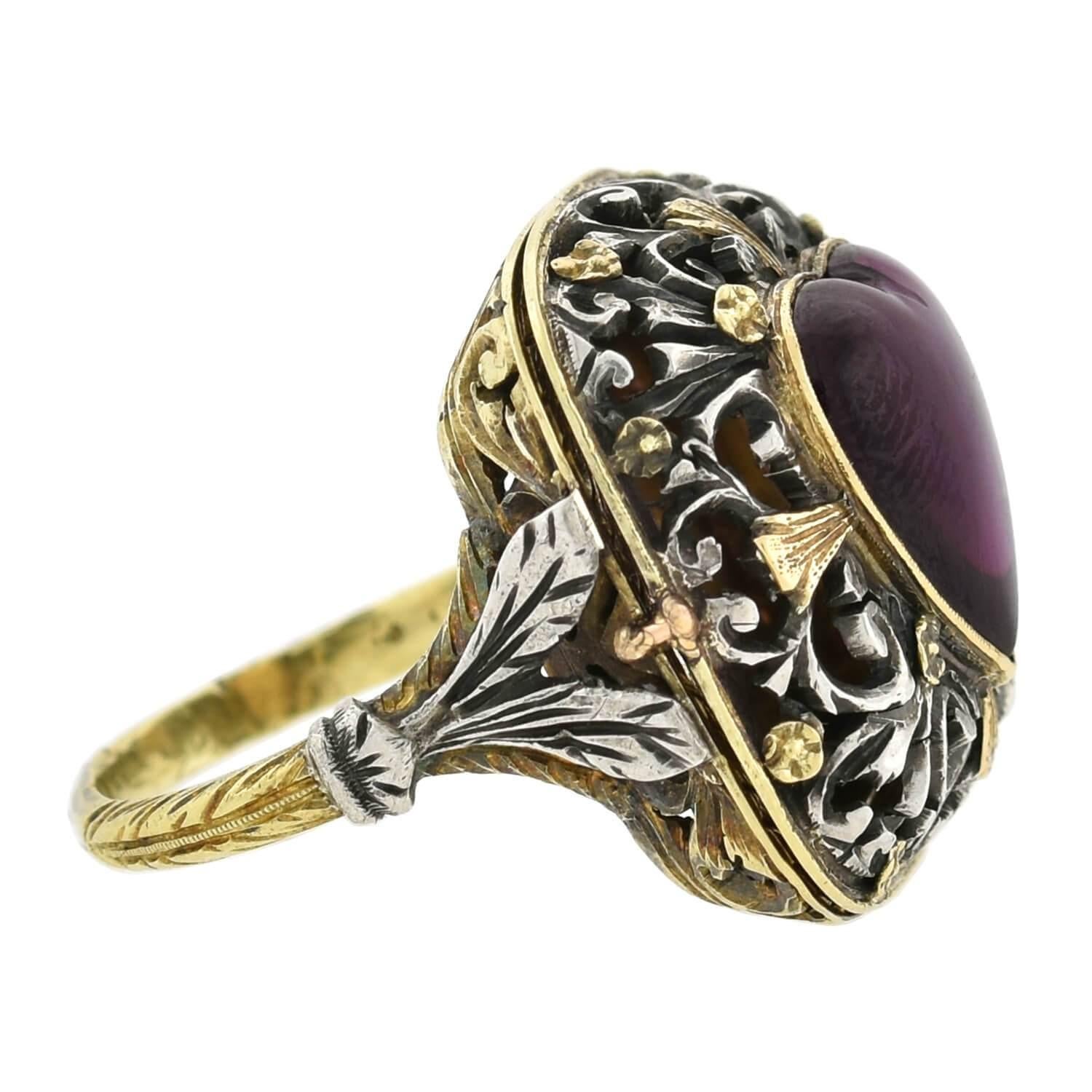 vintage vinaigrette ring