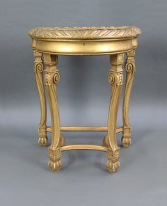 Victorian Carved Giltwood Bijouterie Cabinet