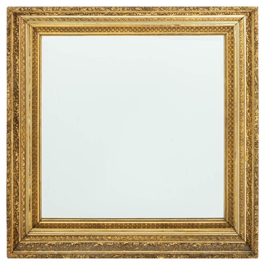 Victorian Carved Giltwood Mirror