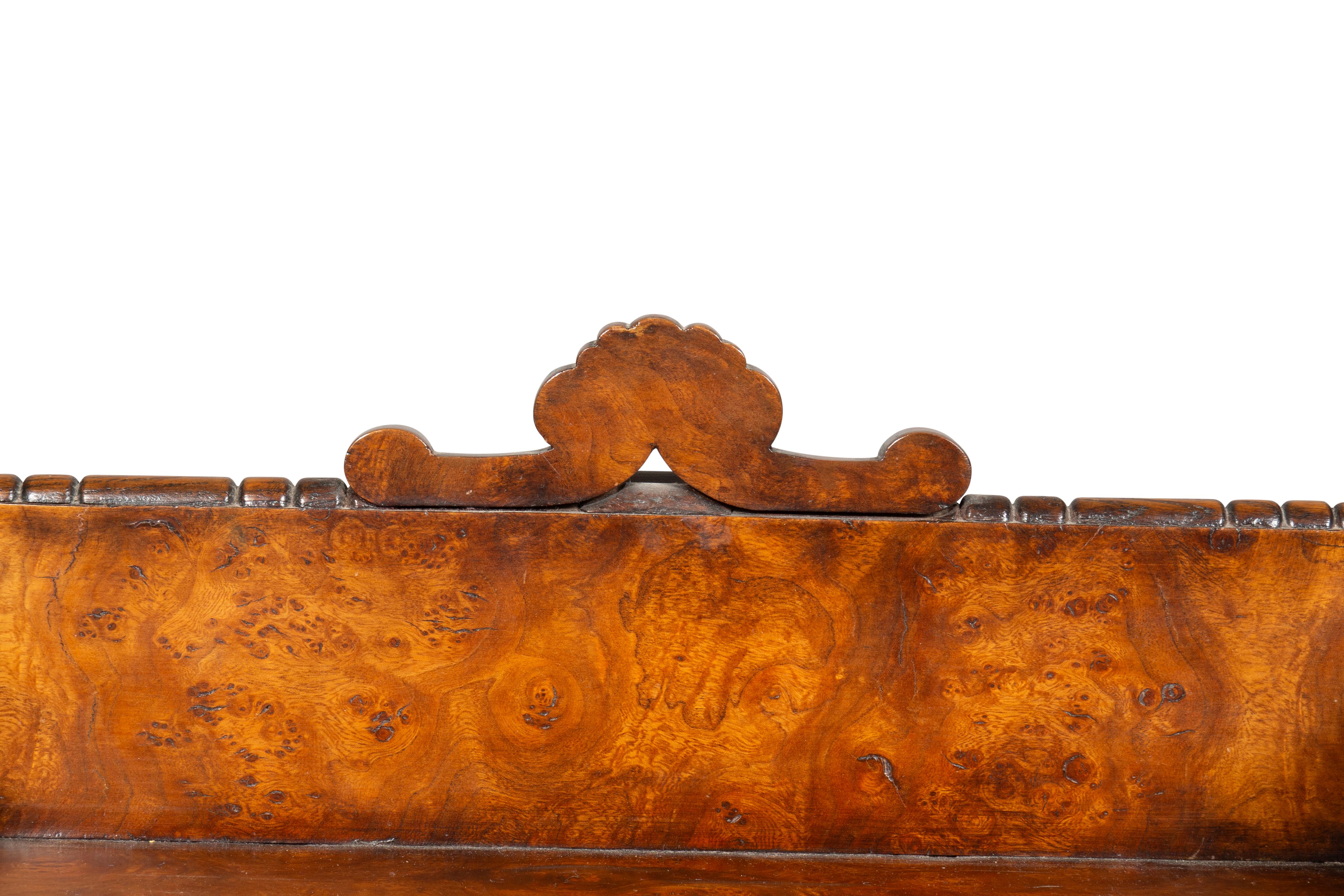 Victorian Carved Oak And Walnut Book Holder For Sale 8