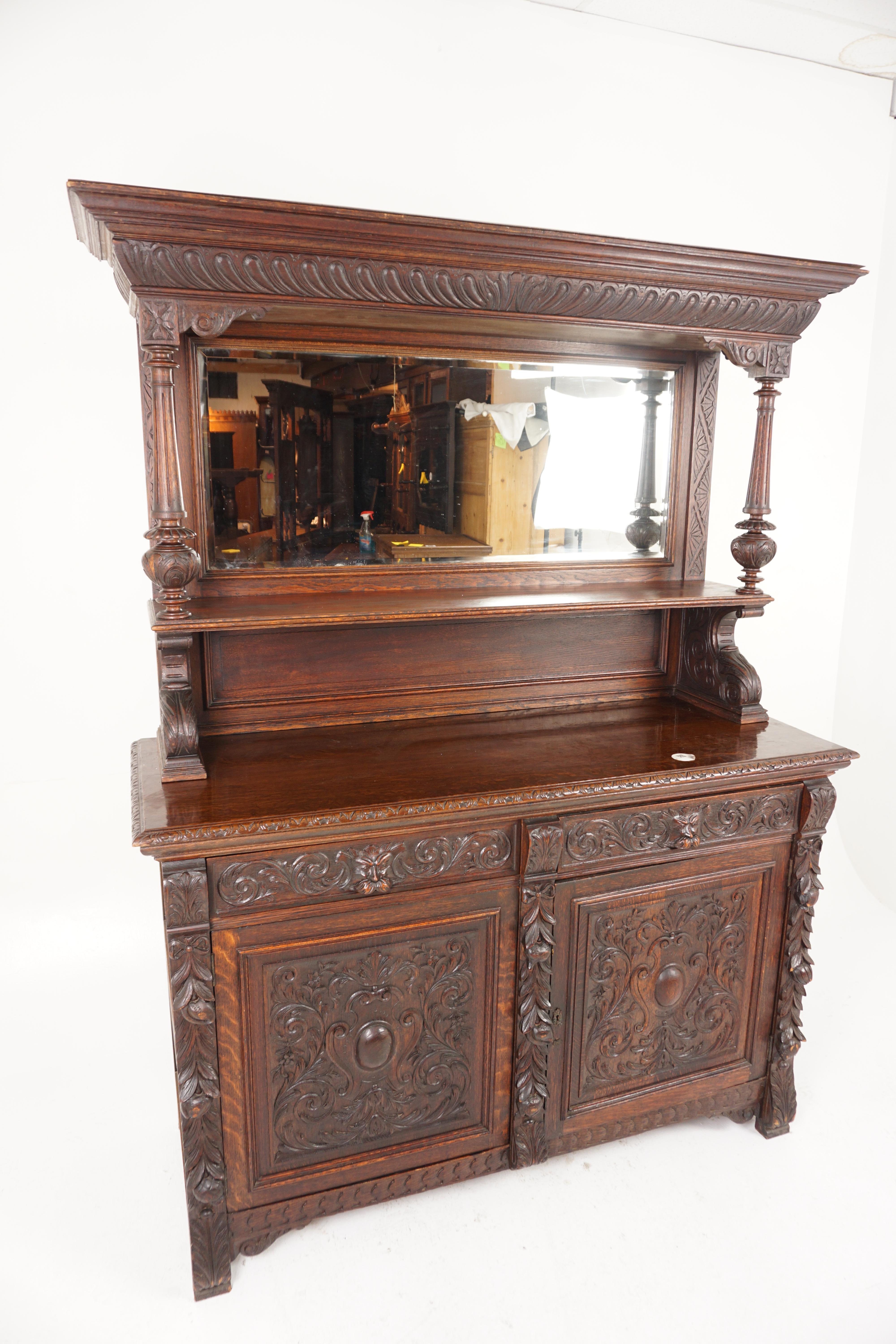 sideboard buffet with mirror