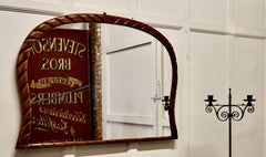 Victorian Carved Pine Overmantle Mirror