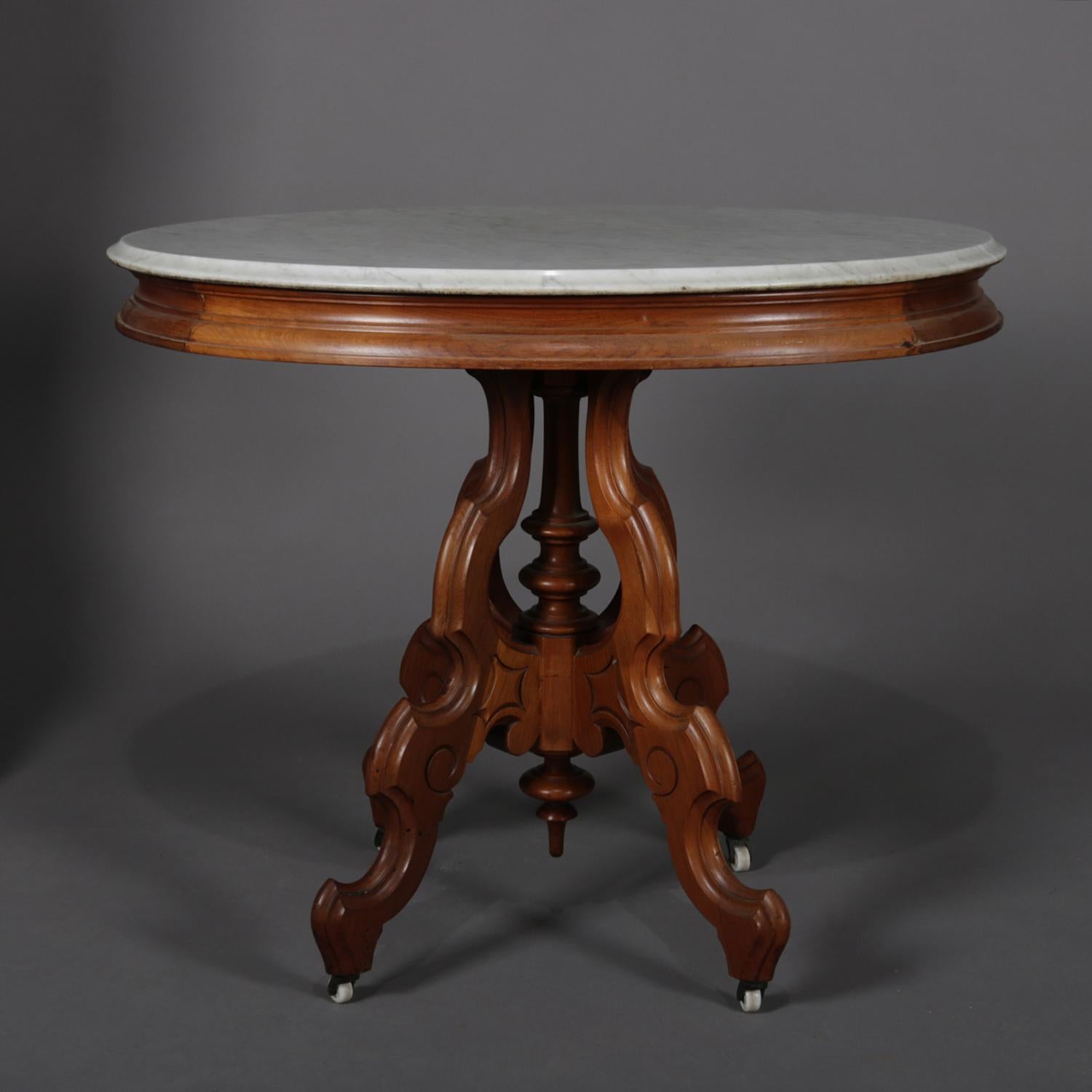 victorian marble top table