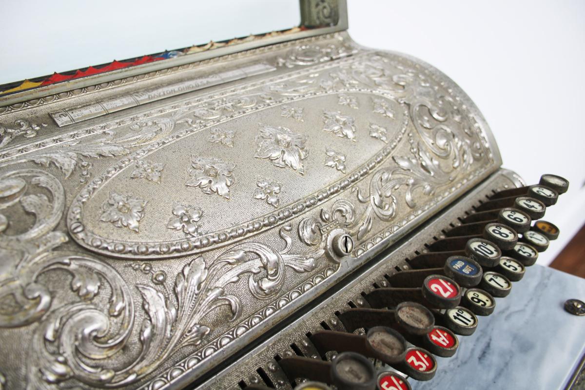 Victorian Cash Register by National Cash Register Co., Ohio, Usa 4