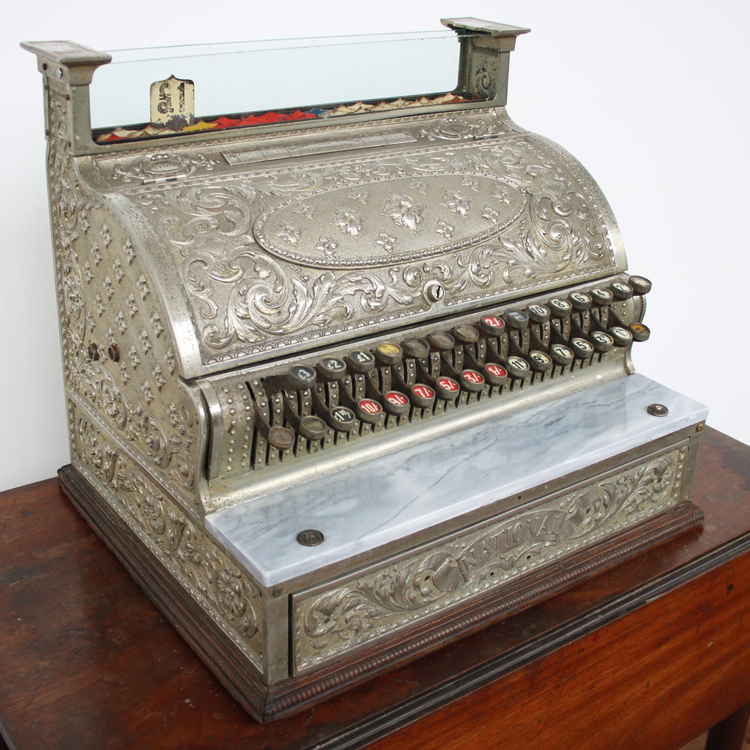 Victorian Cash Register by National Cash Register Co., Ohio, Usa 6