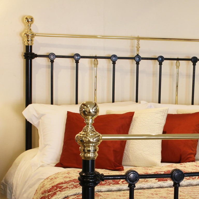 Victorian Cast and Iron Bed, MK177 at 1stDibs