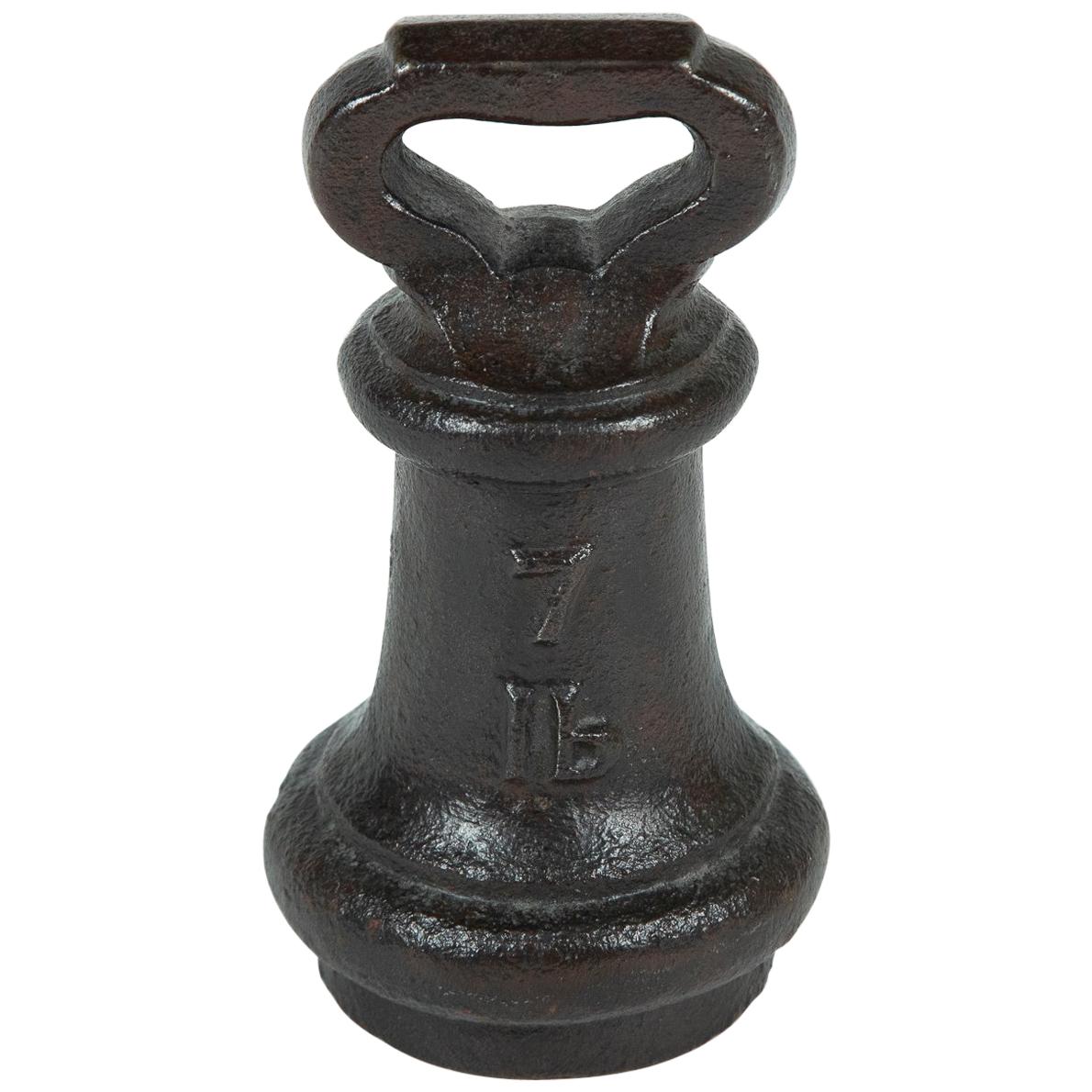 Victorian Cast Iron 7 lb Weight or Door Stop