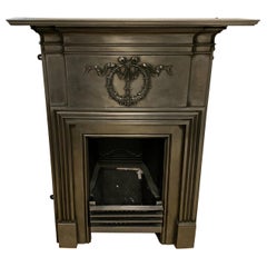 Victorian Cast-Iron Bedroom Fireplace