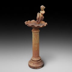 Victorian Cast Iron Bird Bath