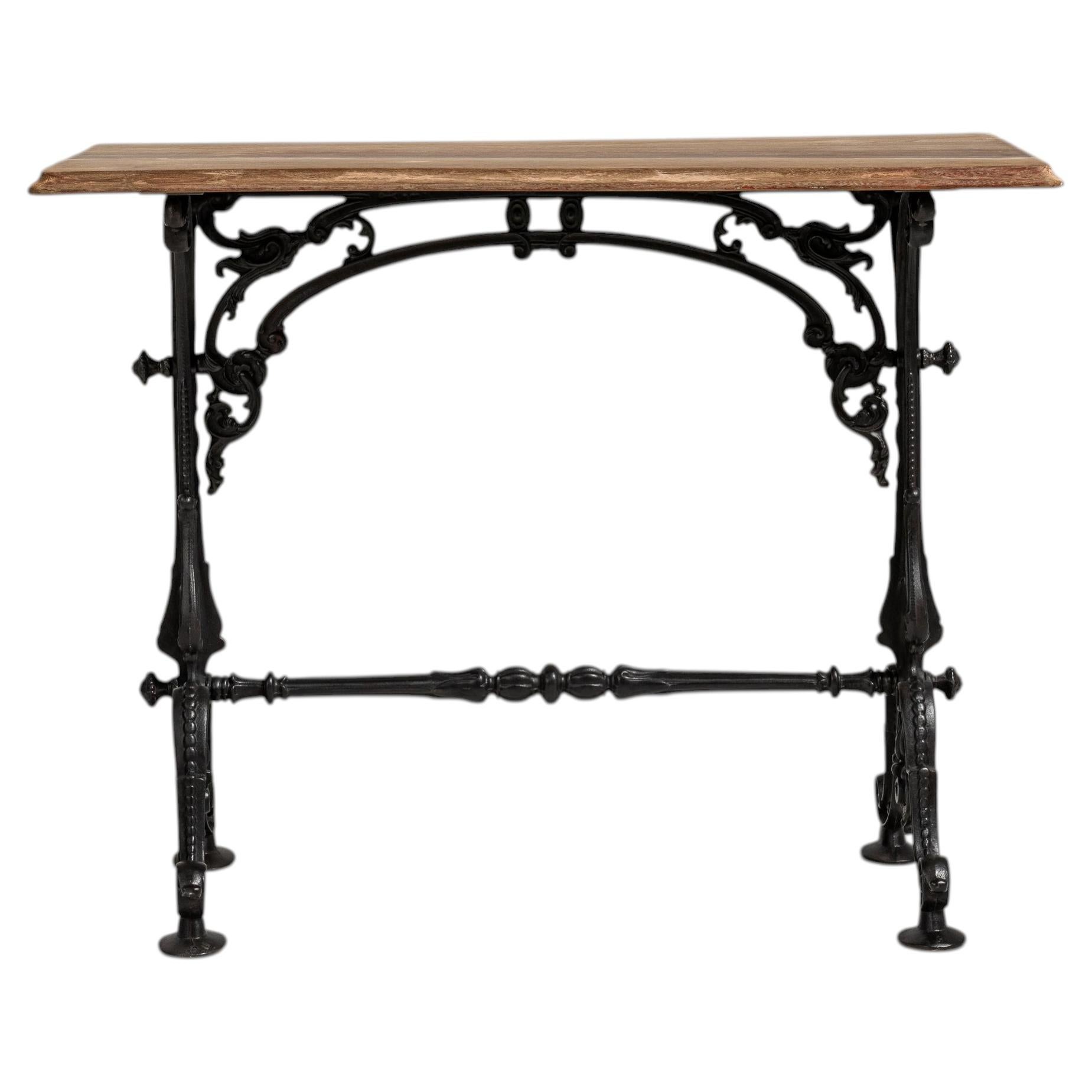 Victorian Cast Iron Bistro Table