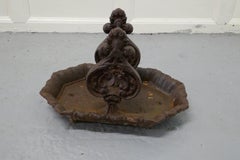 Victorian Cast Iron Boot Scraper by T Holcroft & Sons Ltd Wolverhampton