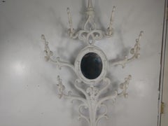 Victorian Cast Iron Coat & Hat Tree with an Umbrella Holder