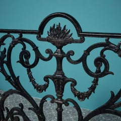 Victorian Cast Iron Decorative Railing Panel