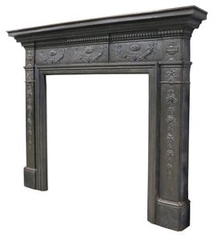 Victorian Cast Iron Fire Surround, circa 1885