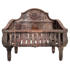 Victorian Cast Iron Fireplace Grate